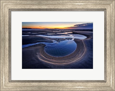 Framed Popham Beach Sunrise Print