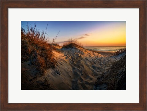 Framed Dawn in the Outer Banks Print