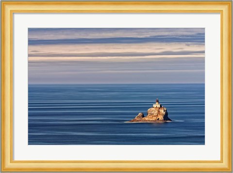 Framed Tillamook Rock Lighthouse Print