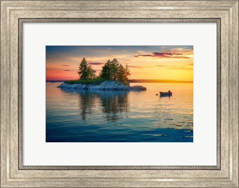 Framed Sunset Reset Print