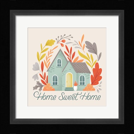 Framed Sweater Weather VII Print