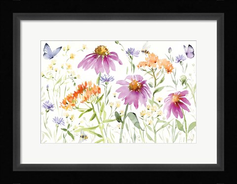 Framed Wild for Wildflowers I Print