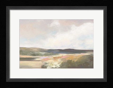 Framed Dawn by the Water Neutral Print