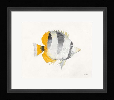 Framed Ocean Life II Print