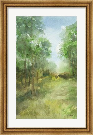 Framed Woodland Path Print