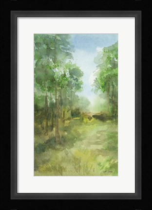 Framed Woodland Path Print