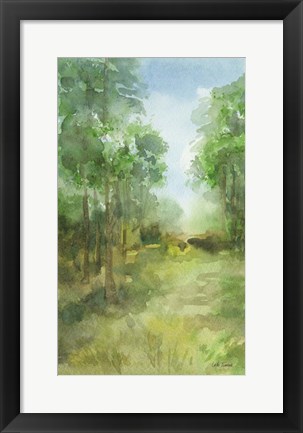 Framed Woodland Path Print