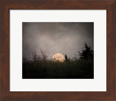 Framed Prairie Moon Print
