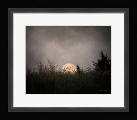 Framed Prairie Moon Print