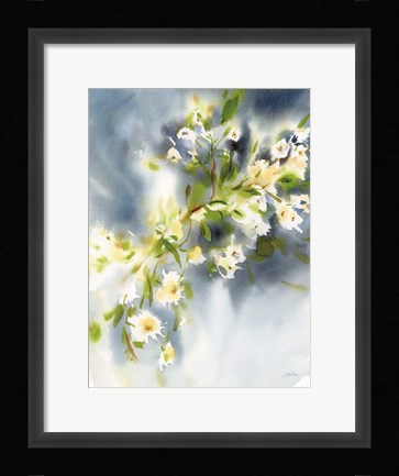 Framed Winter Florals Print