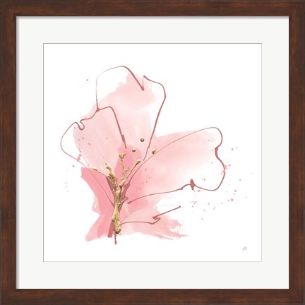 Framed Floral Blossom I Print