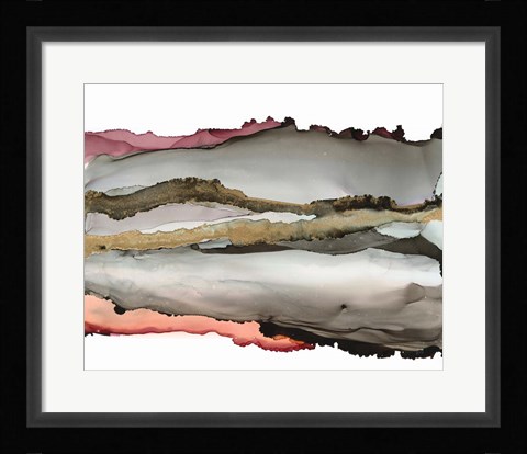 Framed Valley II Print