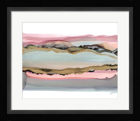 Framed Valley I Print