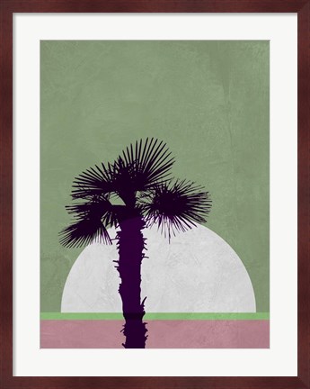 Framed Desert Palm Tree Print