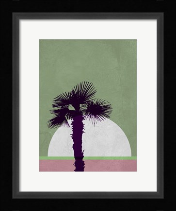 Framed Desert Palm Tree Print