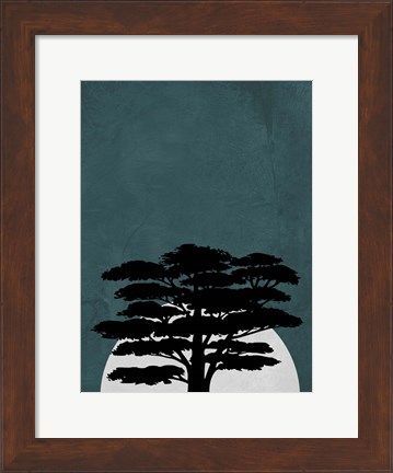 Framed Night in Safari Print