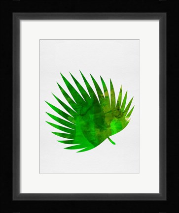 Framed Tropical Chamaerops Print