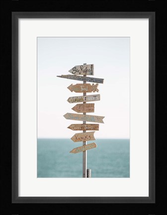 Framed Corolla Print