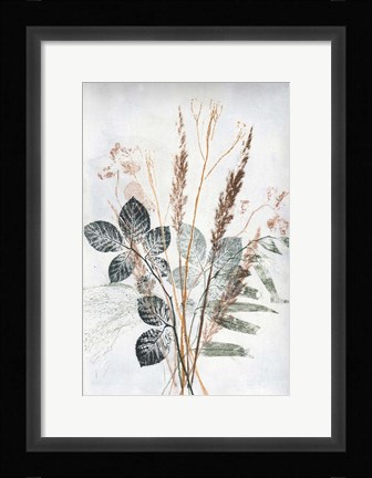 Framed Bouquet 2 Natural Print