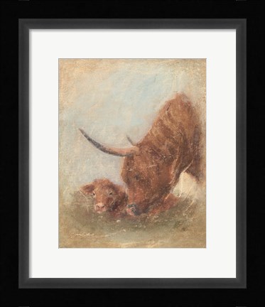 Framed First Morning on the Farm Print