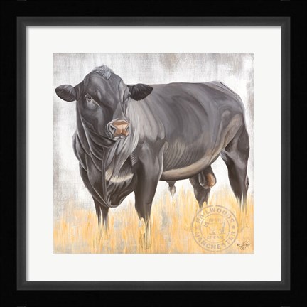 Framed Big Rig Print