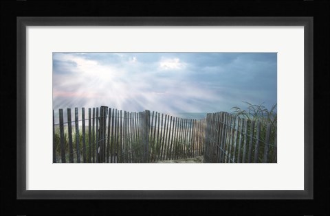 Framed Dewey Sunrays Print