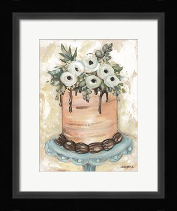 Framed Eat Cake Print