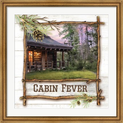 Framed Cabin Fever Print