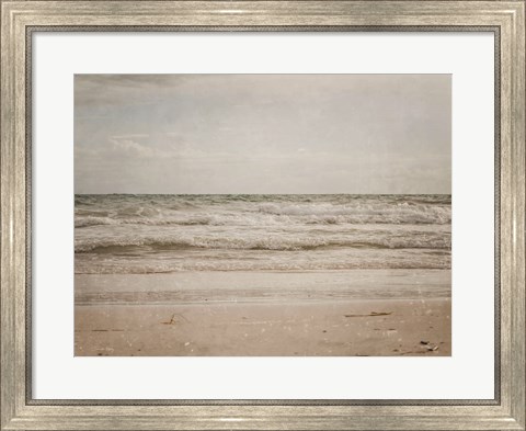 Framed Vintage Beach Print