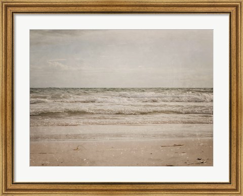 Framed Vintage Beach Print