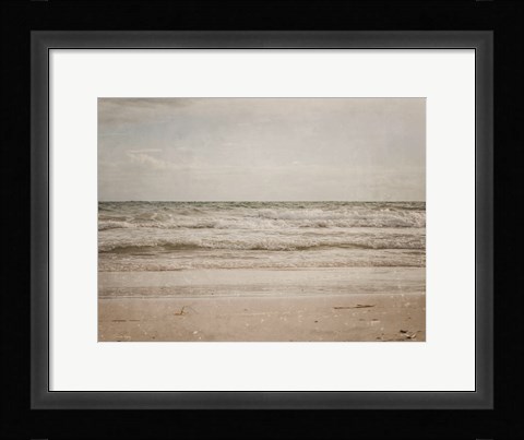 Framed Vintage Beach Print