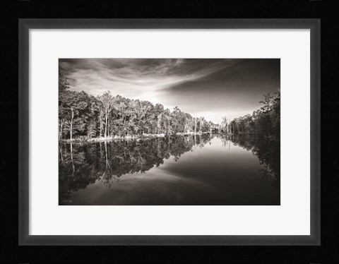 Framed Glassy Creek Print