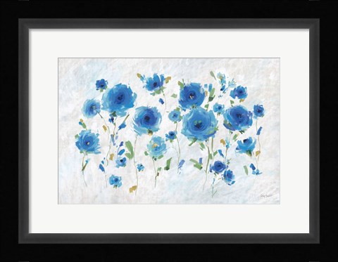 Framed Blueming 02 Print