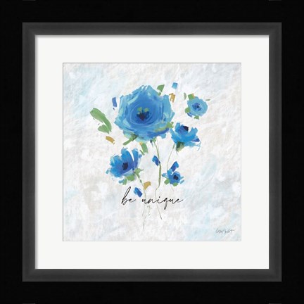 Framed Blueming 08 Print