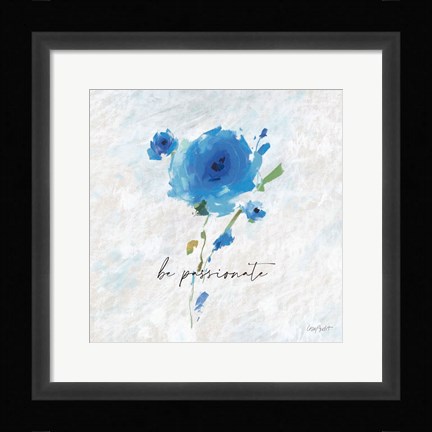 Framed Blueming 10 Print