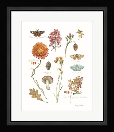 Framed Season's Study V Print