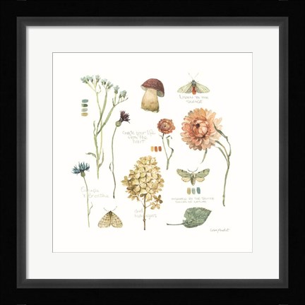 Framed Season's Study VI Print