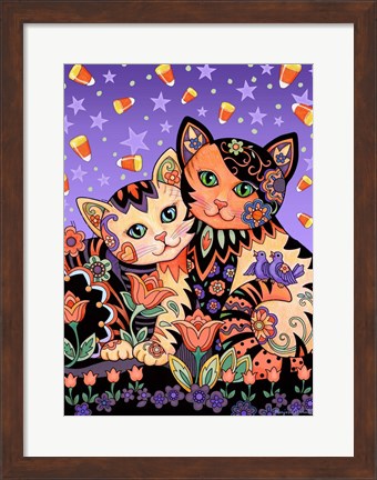 Framed Best Friends Halloween II Print