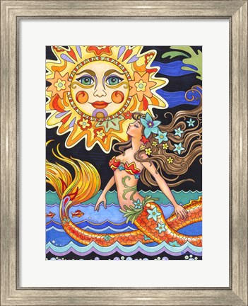 Framed Sun Maiden Print