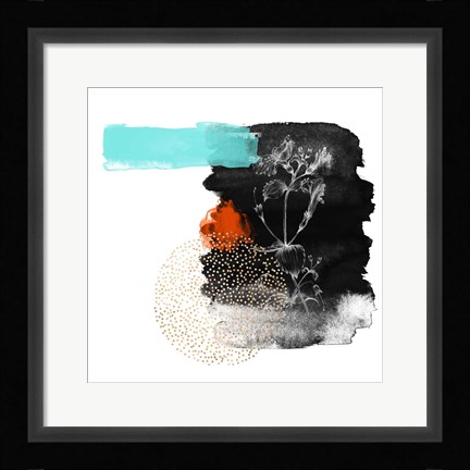 Framed Abstract Art Composition II Print