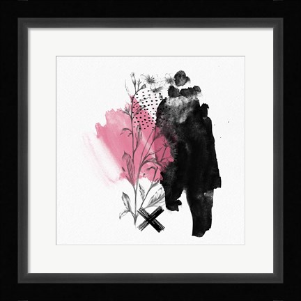 Framed Abstract Art Composition III Print