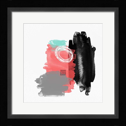 Framed Abstract Art Composition V Print