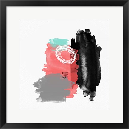 Framed Abstract Art Composition V Print