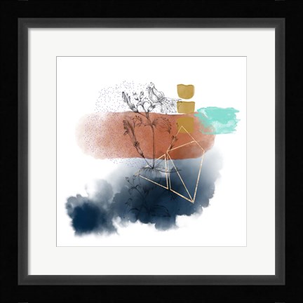 Framed Abstract Art Composition VI Print