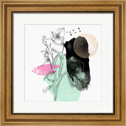 Framed Abstract Composition II Print