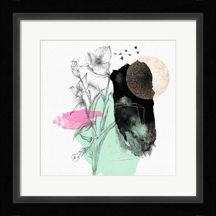 Framed Abstract Composition II Print