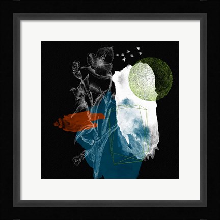 Framed Dream of a Flower Girl IV Print