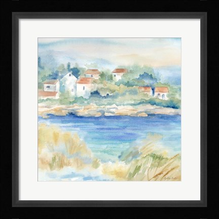 Framed Mediterranean Breezes II Print