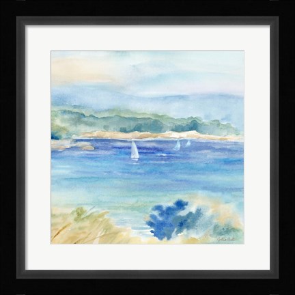 Framed Mediterranean Breezes III Print