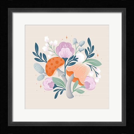 Framed Fantastic Fungi II Print